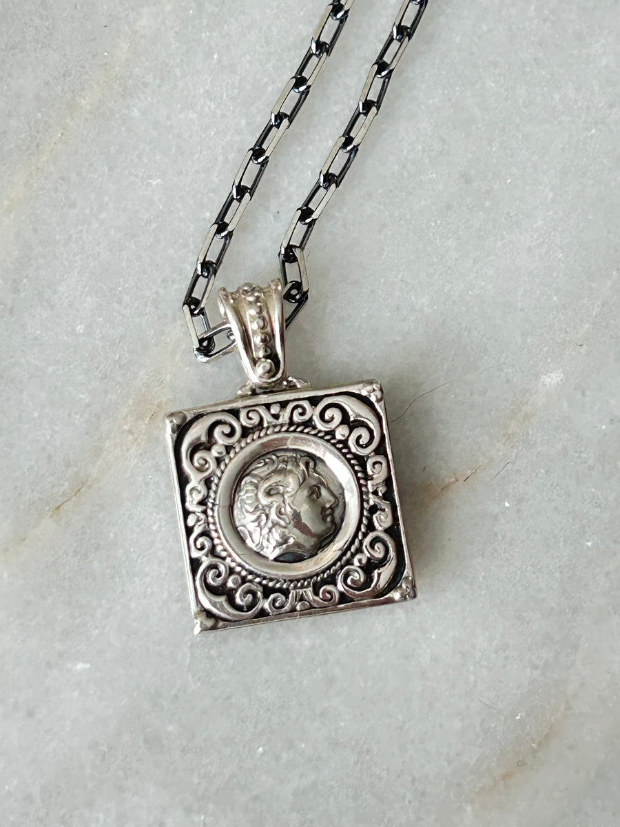Byzantino Coin Pendant