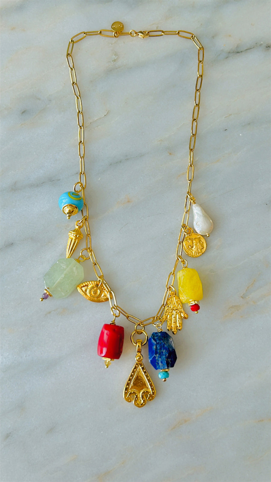 Ace Charmed Necklace