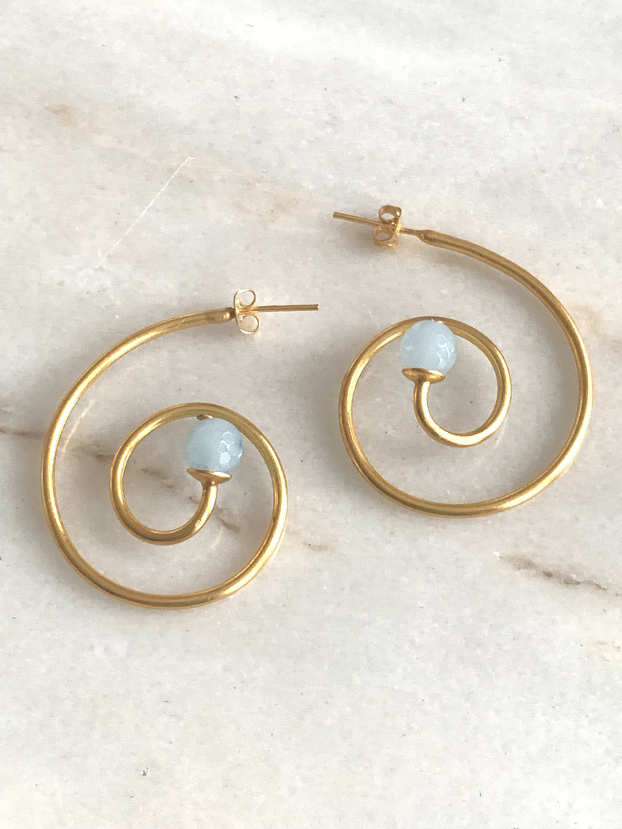 Swirls & Stones Earrings