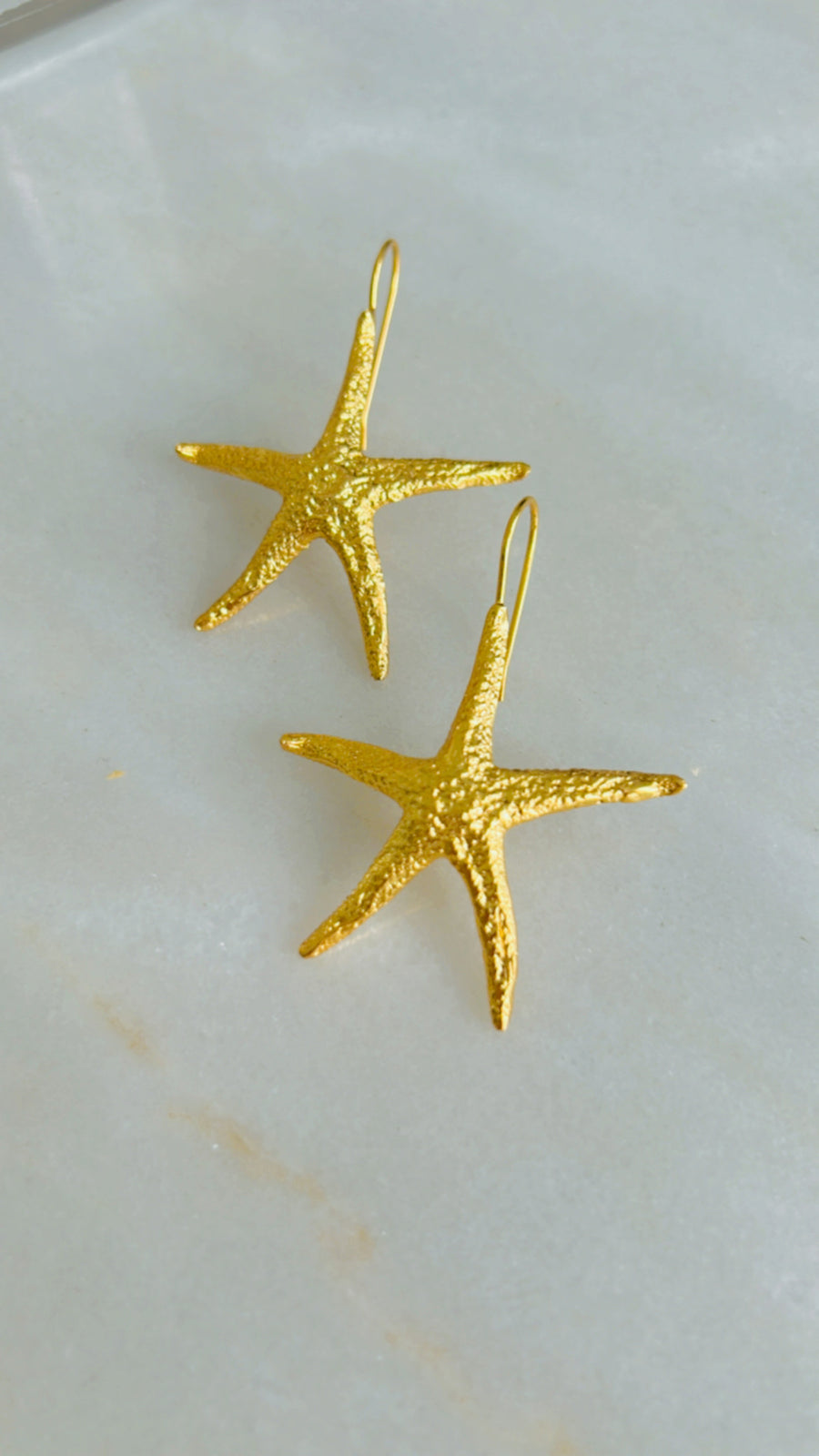 Starfish earrings