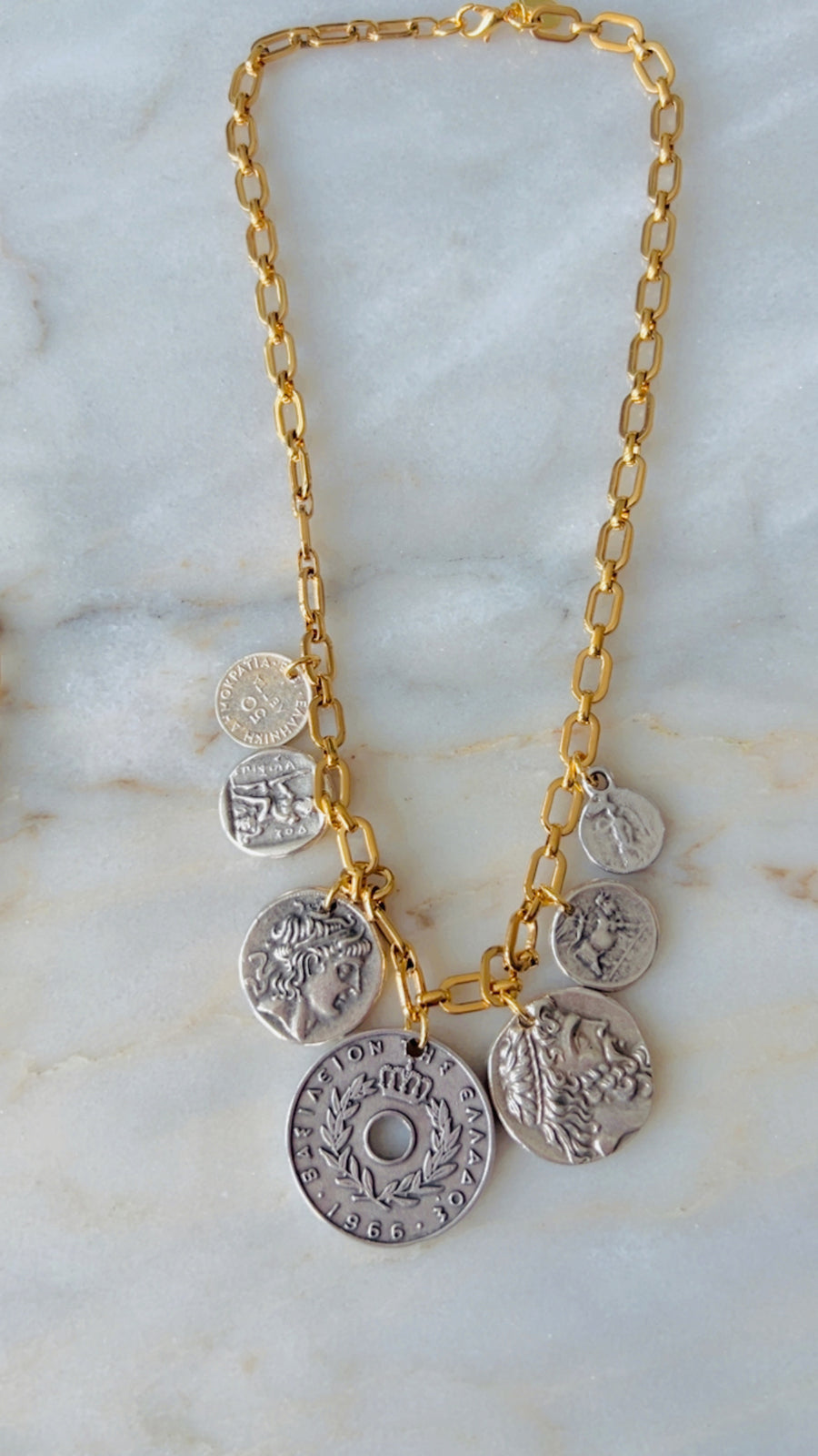 Dracma Coins Necklace
