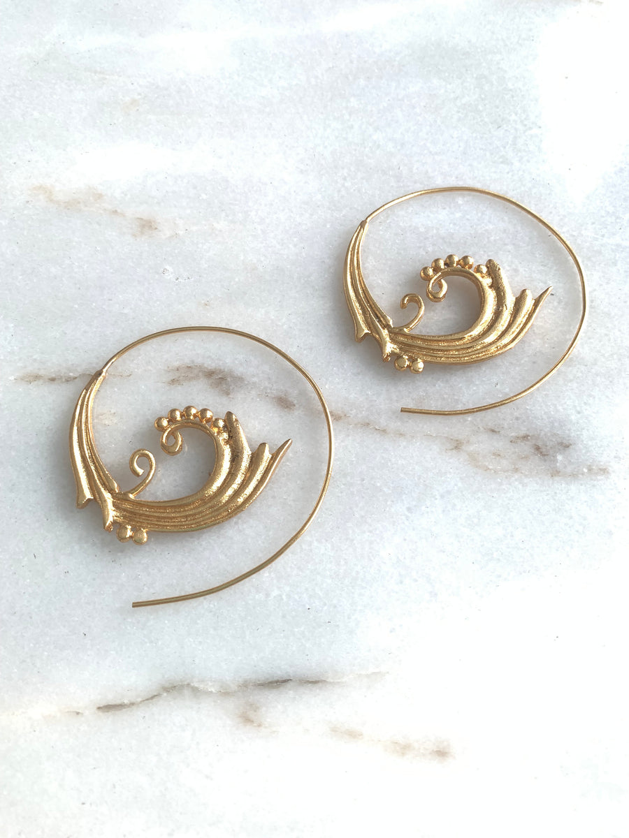 Swirl Earrings 2