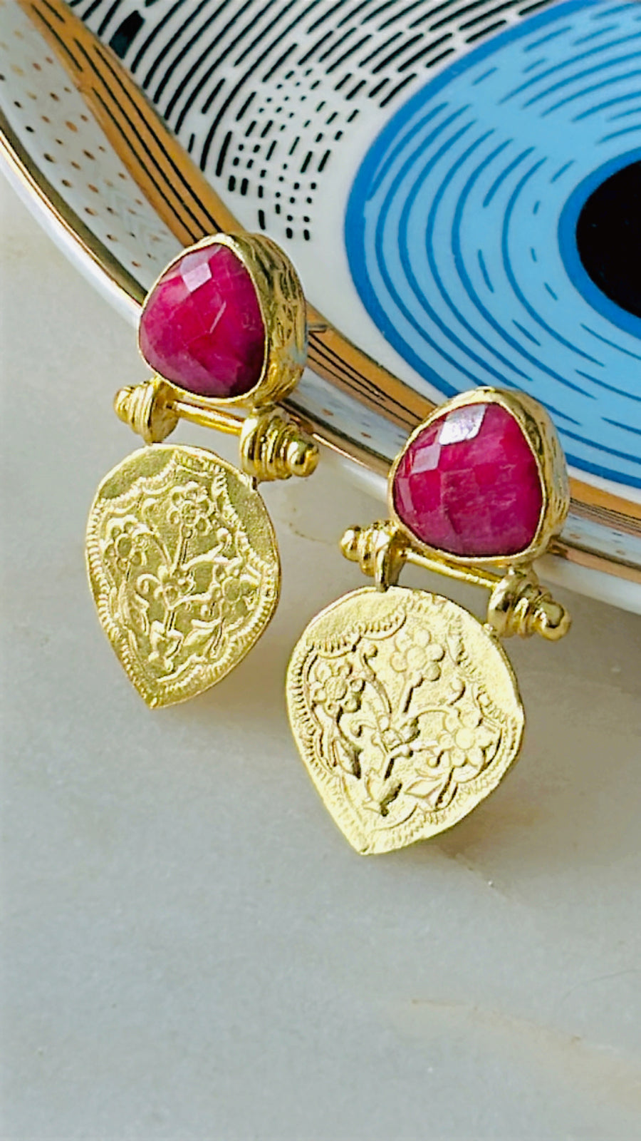 Babylonian Gardens earrings