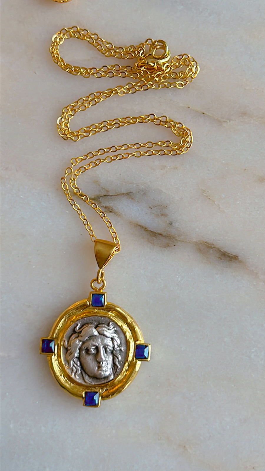 Moderna Byzantine Coin Necklaces