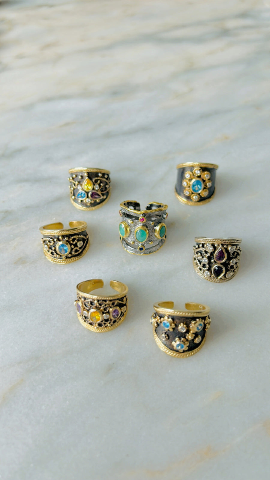 Bizantino Rings