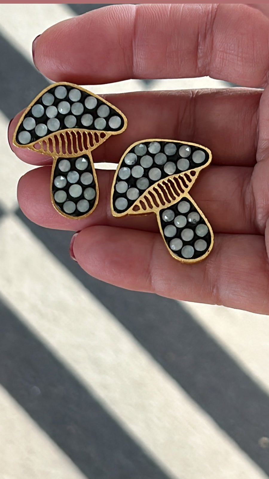 Mantarlar Earrings (Lucky Mushrooms)