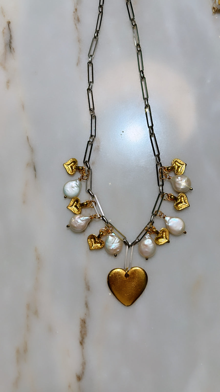 Charmed hearts Necklace