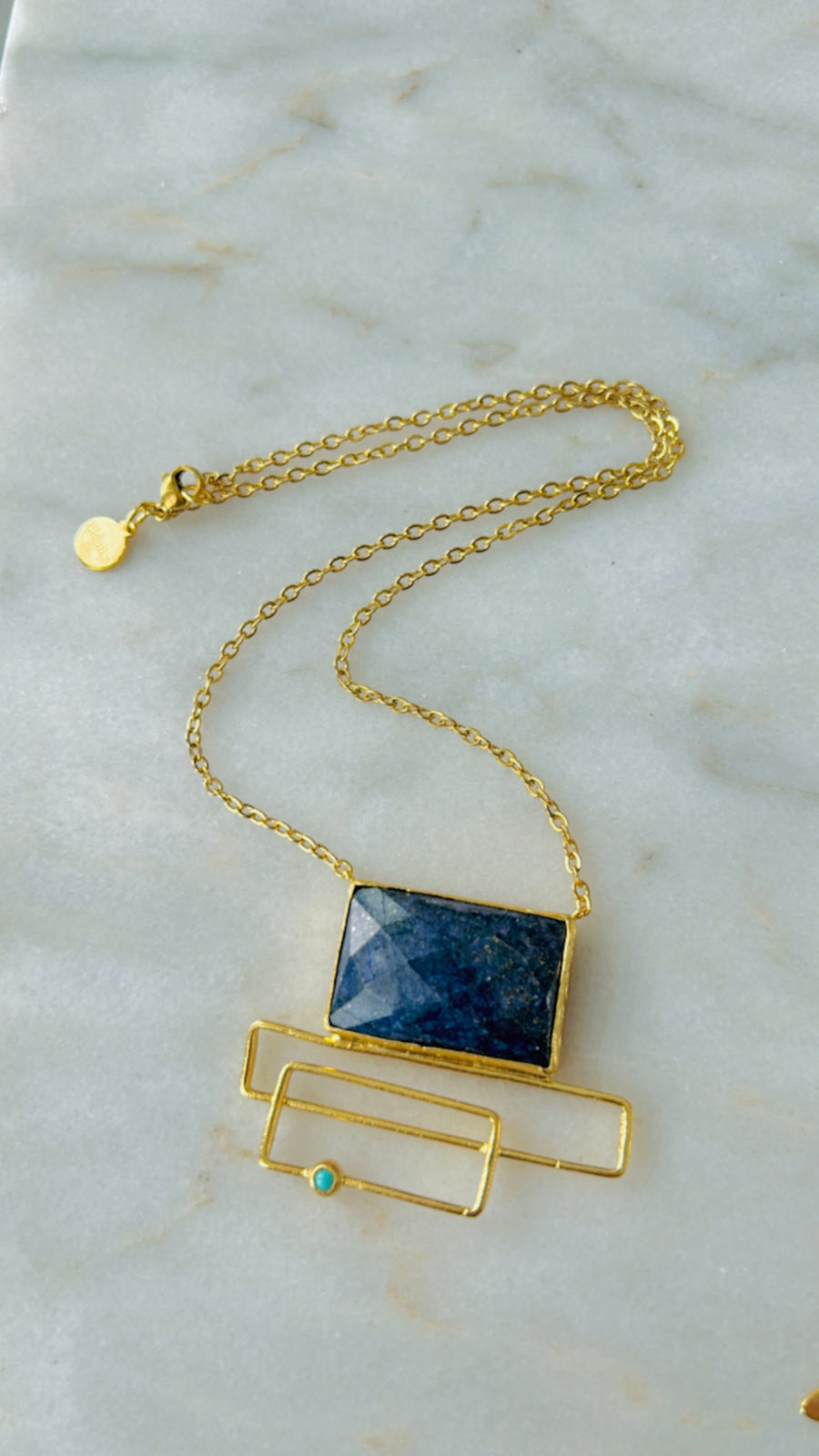 MCM Pendant Necklace