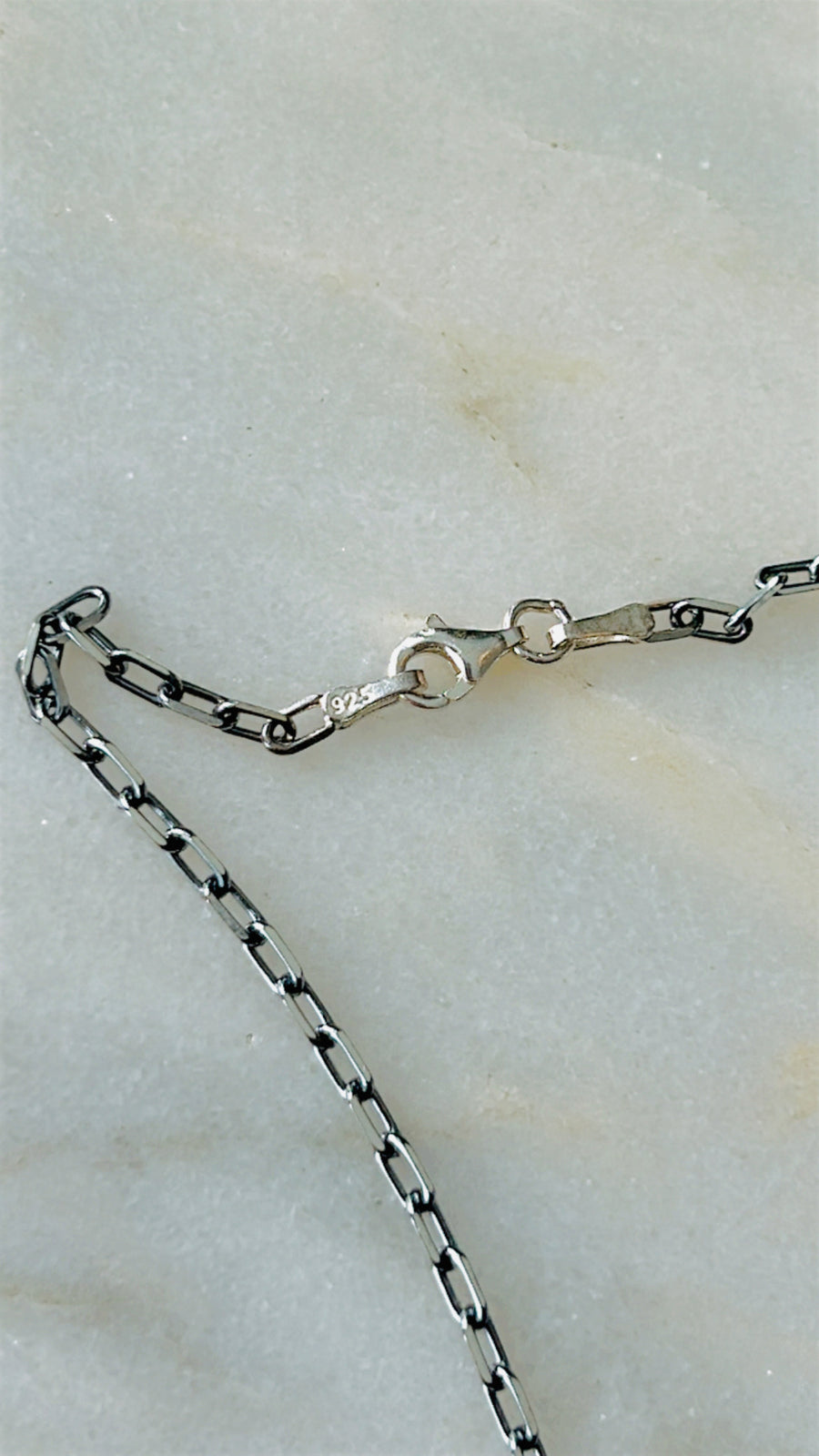Oxidized Silver Chain