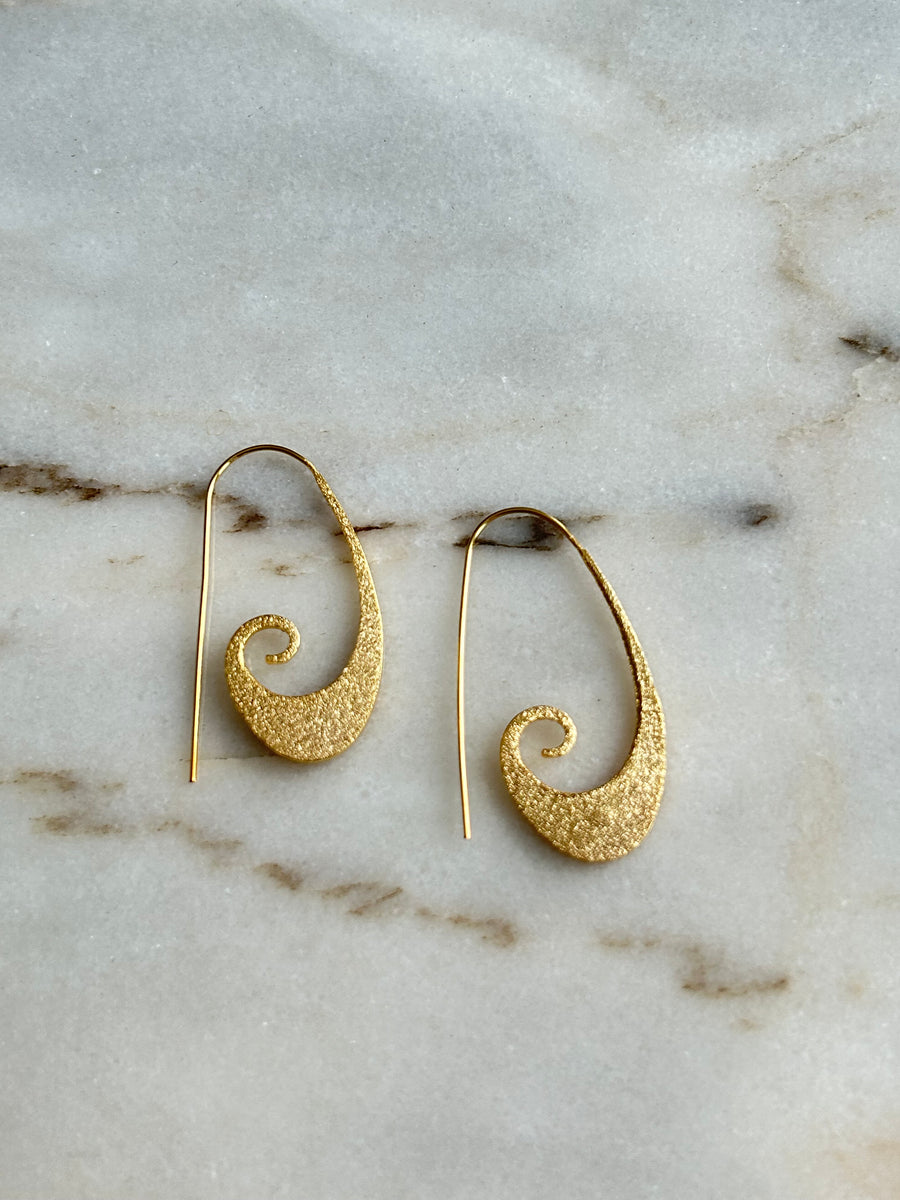 Goldina Swirl Earrings