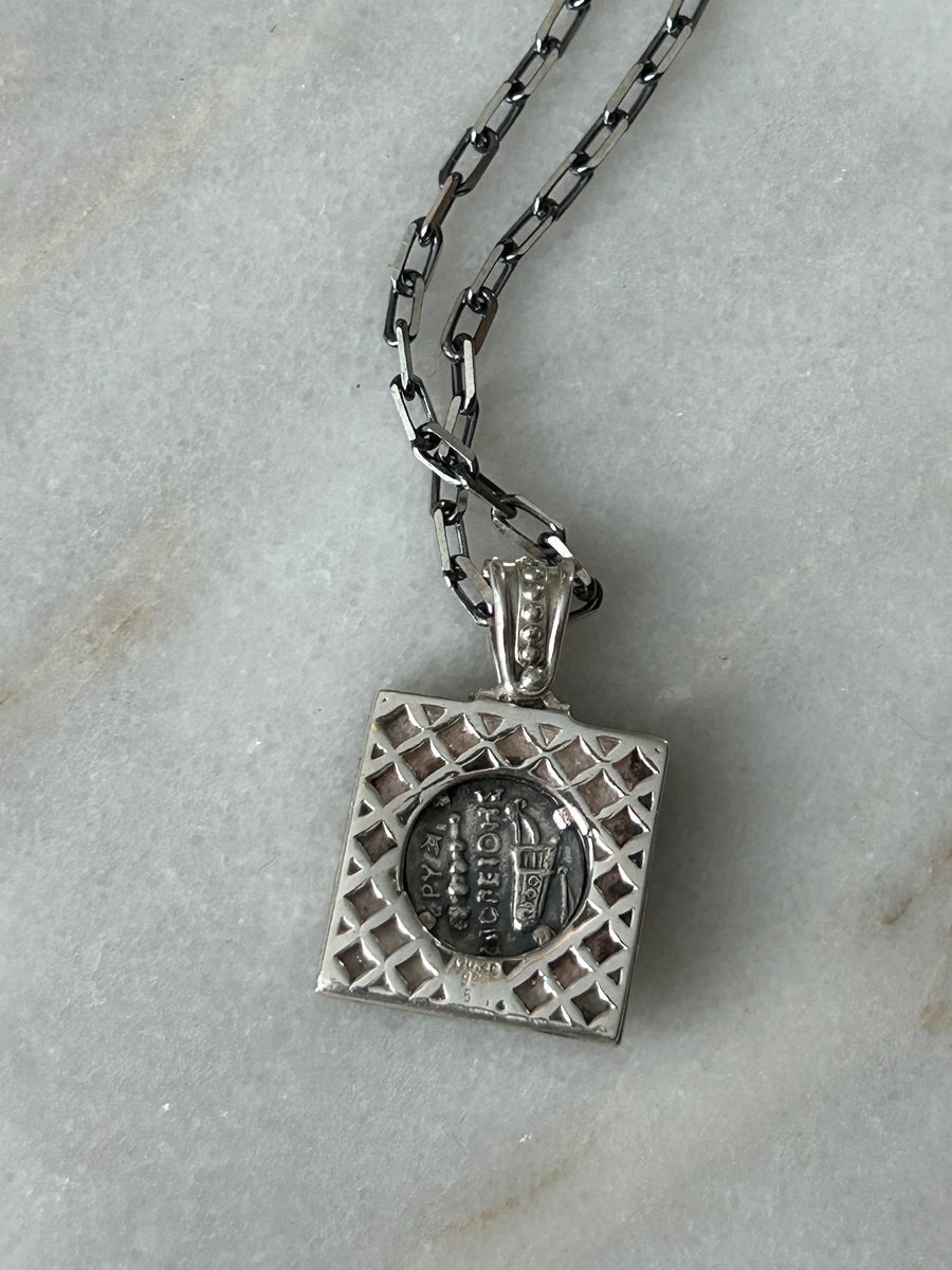 Byzantino Coin Pendant