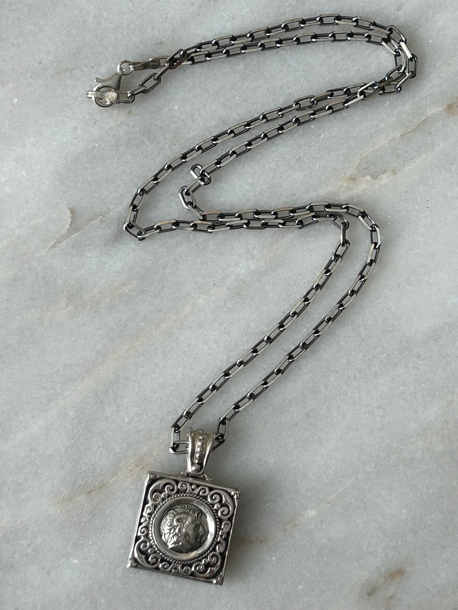 Byzantino Coin Pendant