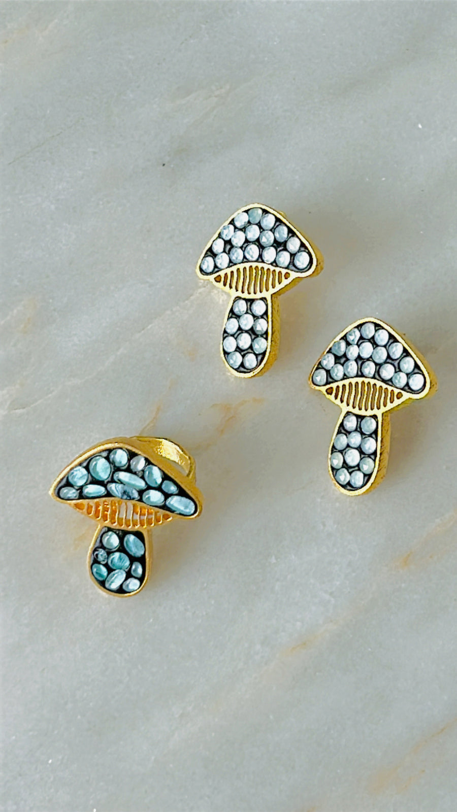 Mantarlar Earrings (Lucky Mushrooms)