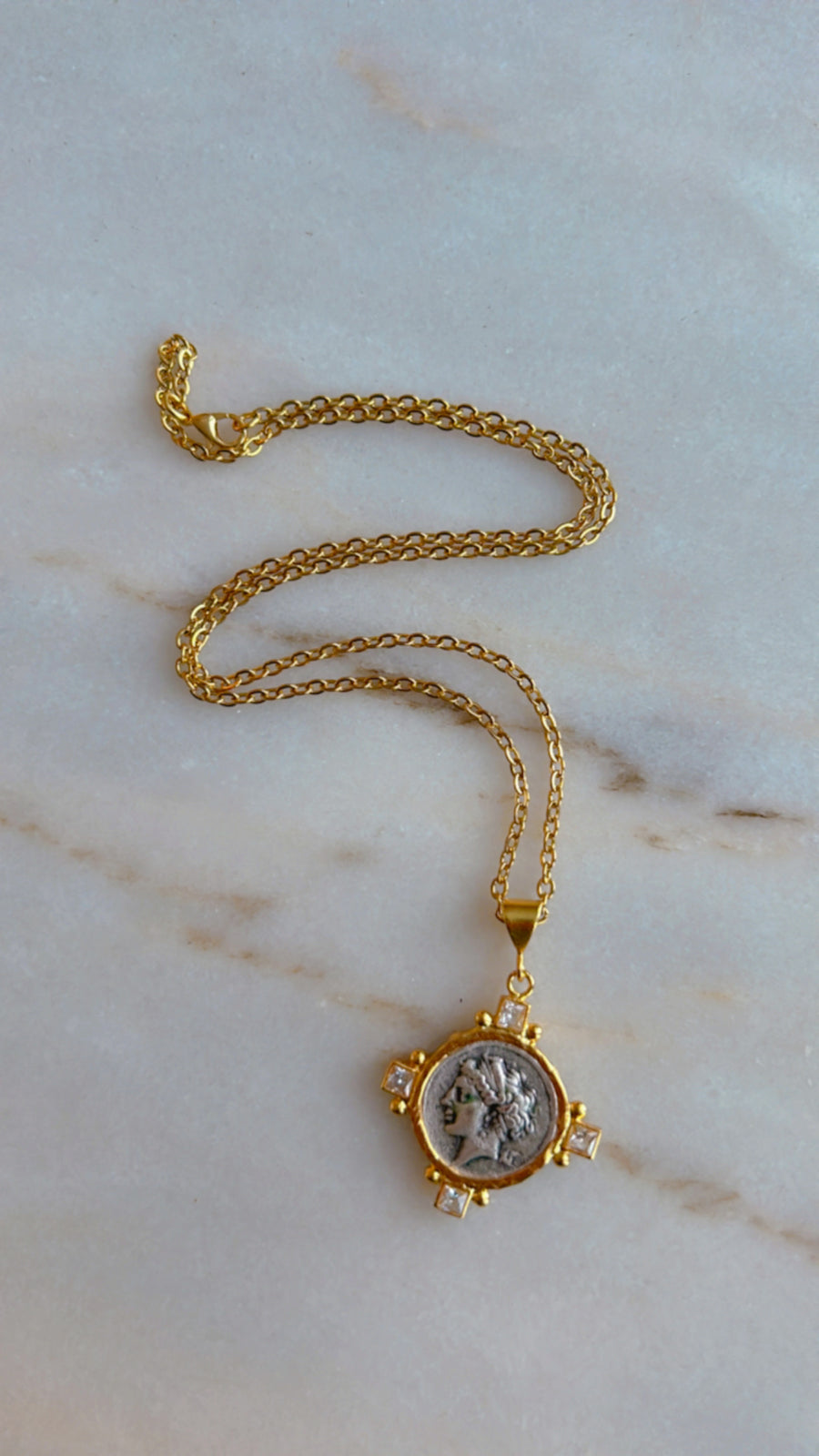 Moderna Byzantine Coin Necklaces