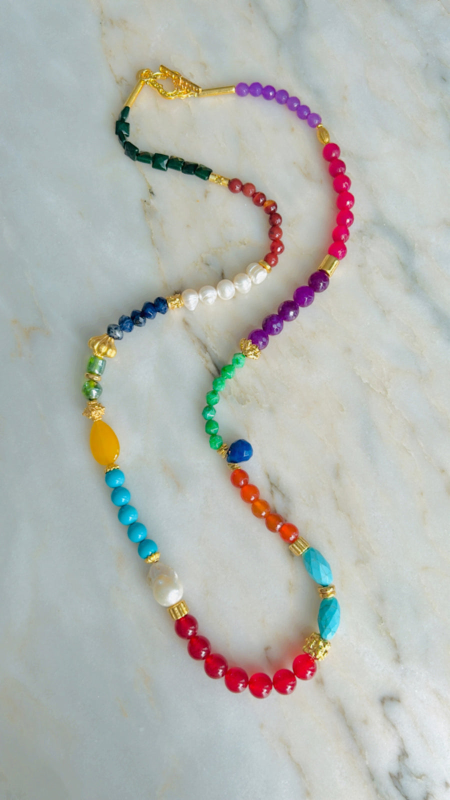 Athena Long Necklace
