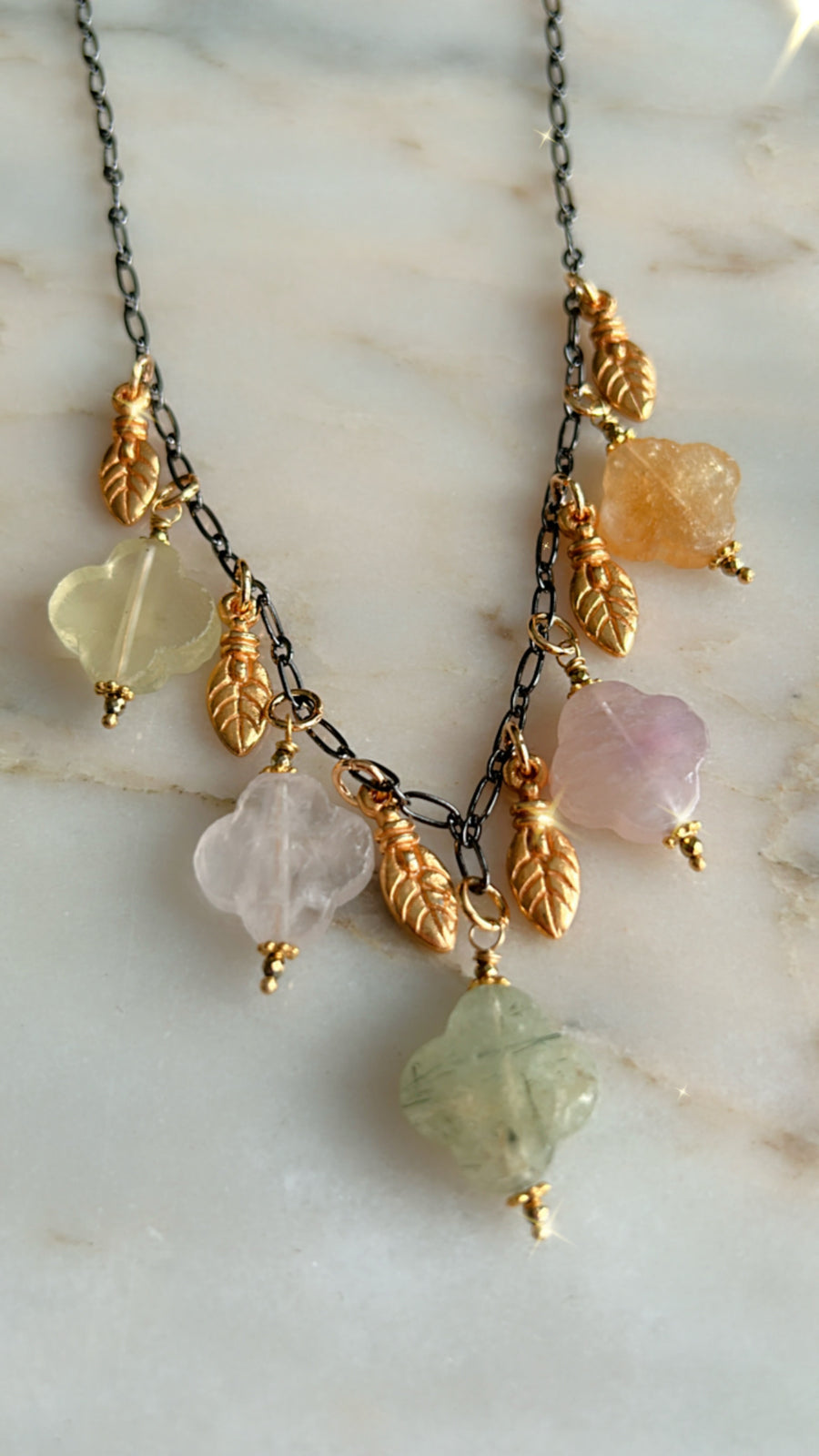 Pippa Charmed Stone Necklaces
