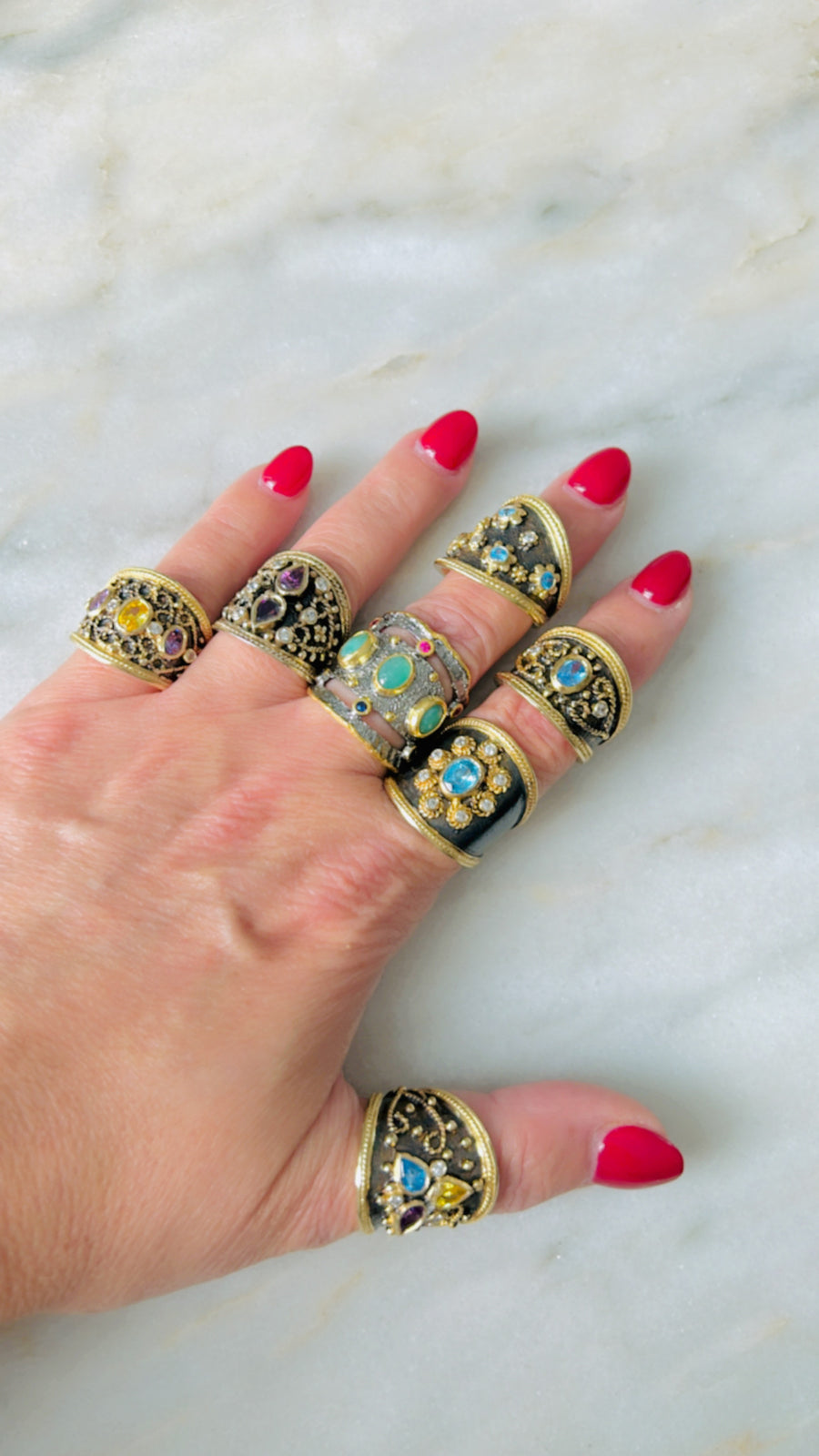Bizantino Rings