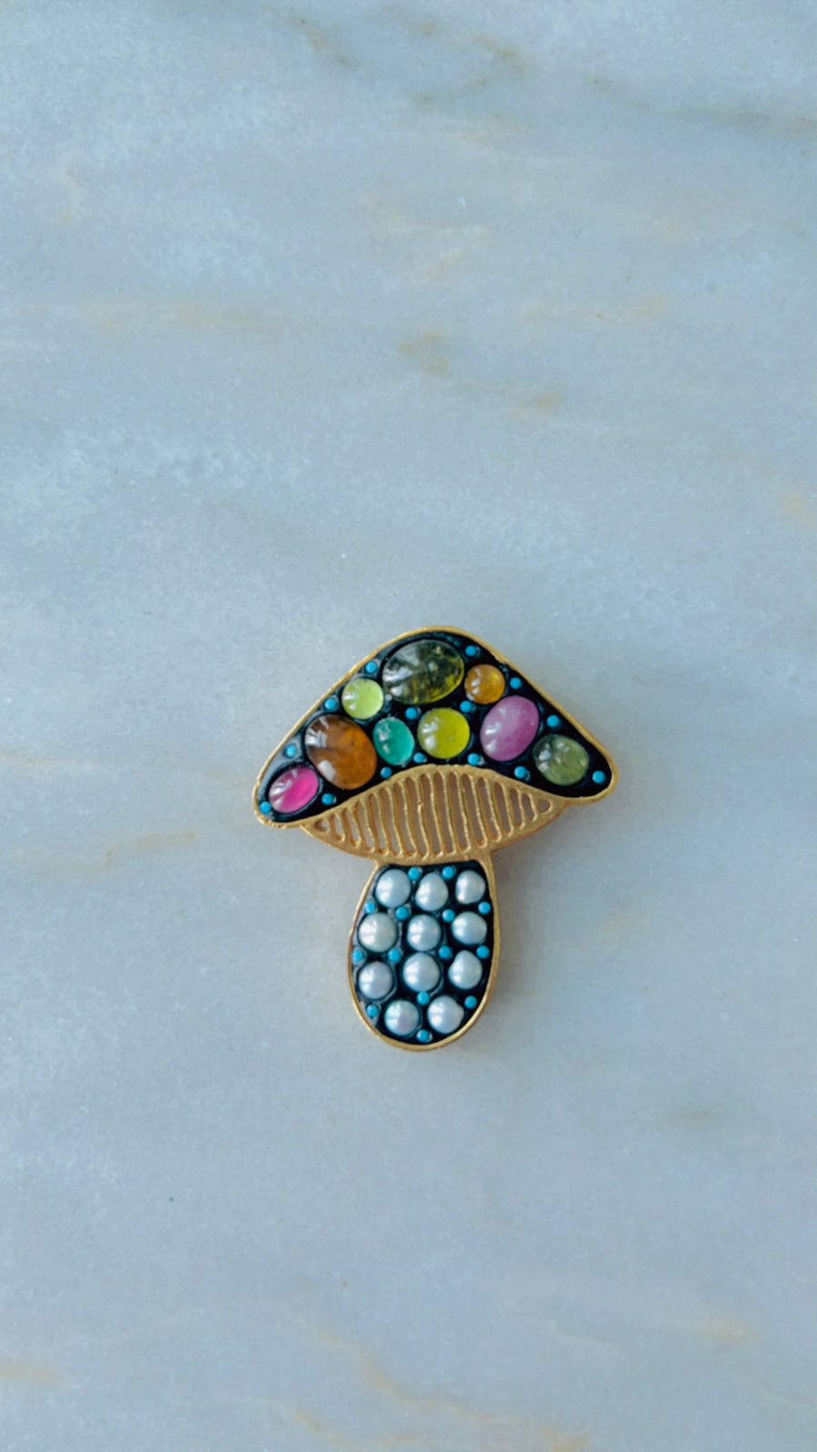 Mantarlar (Lucky Mushroom)Pendant Necklace