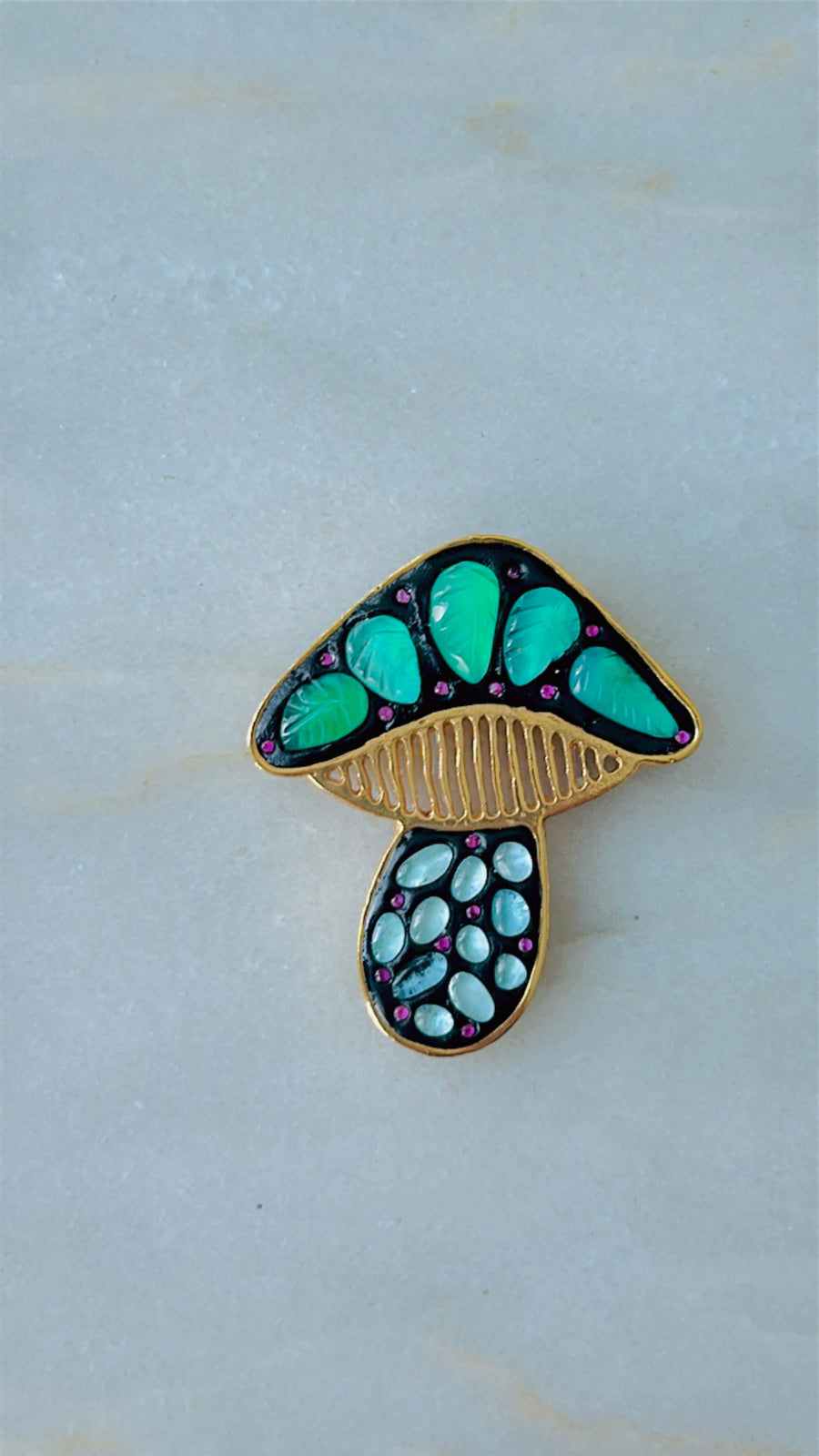 Mantarlar (Lucky Mushroom)Pendant Necklace