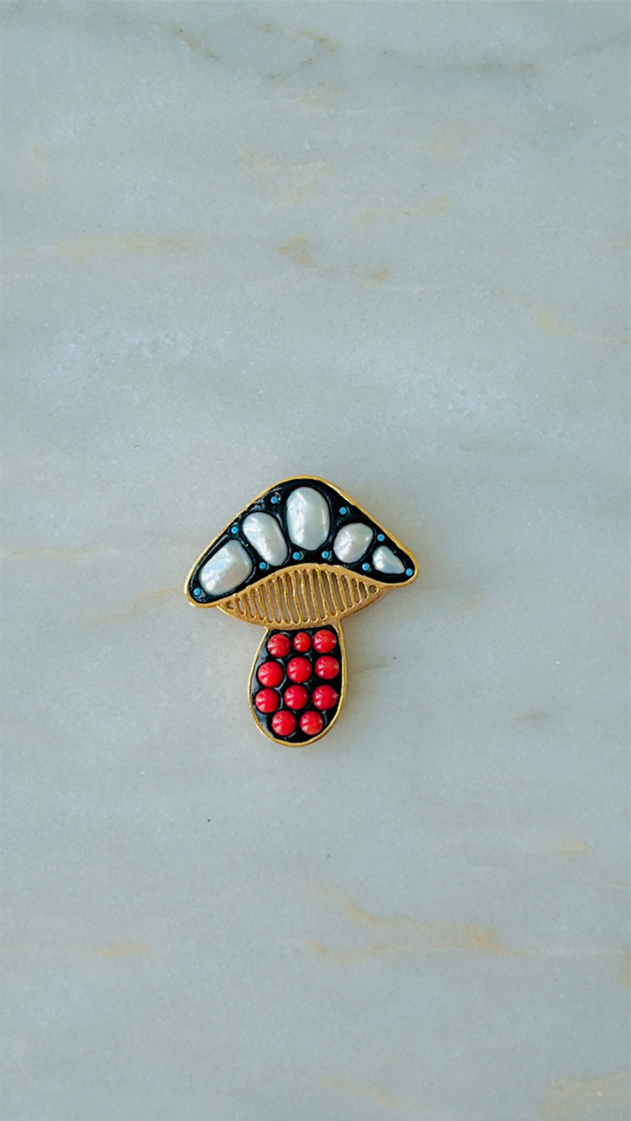 Mantarlar (Lucky Mushroom)Pendant Necklace