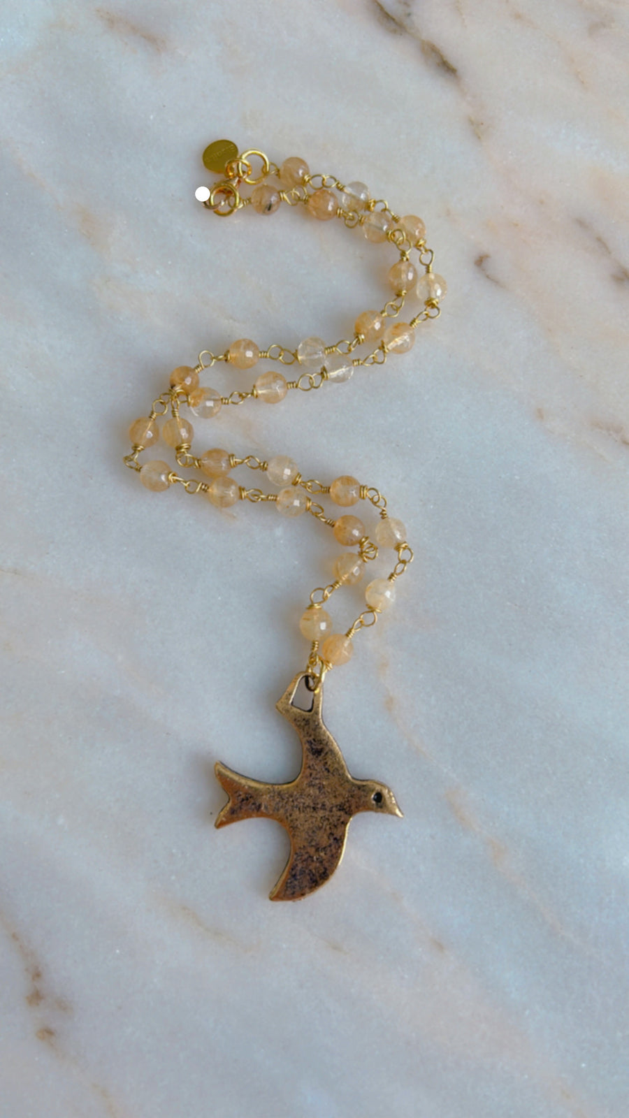 Flying Dove Necklace