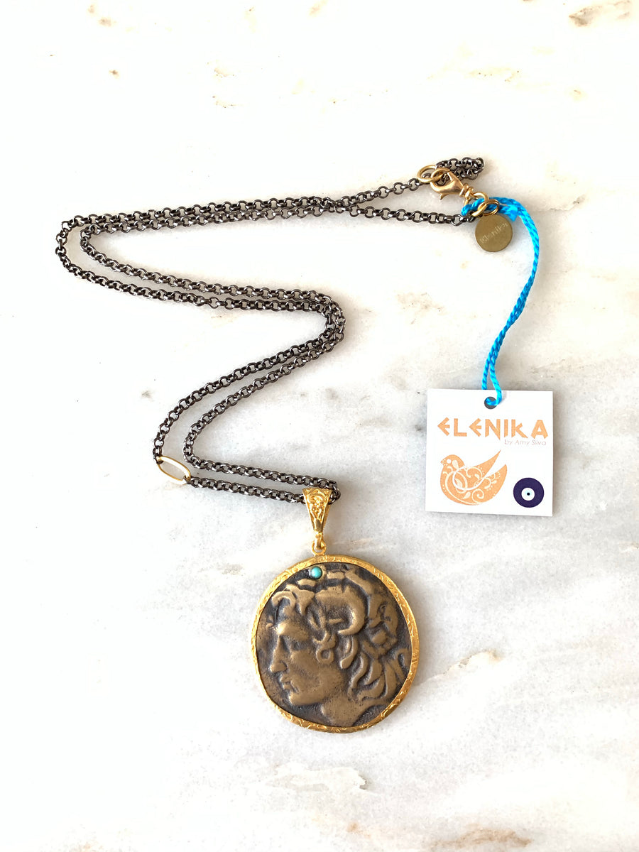 Byzantine XL Coin Necklace+