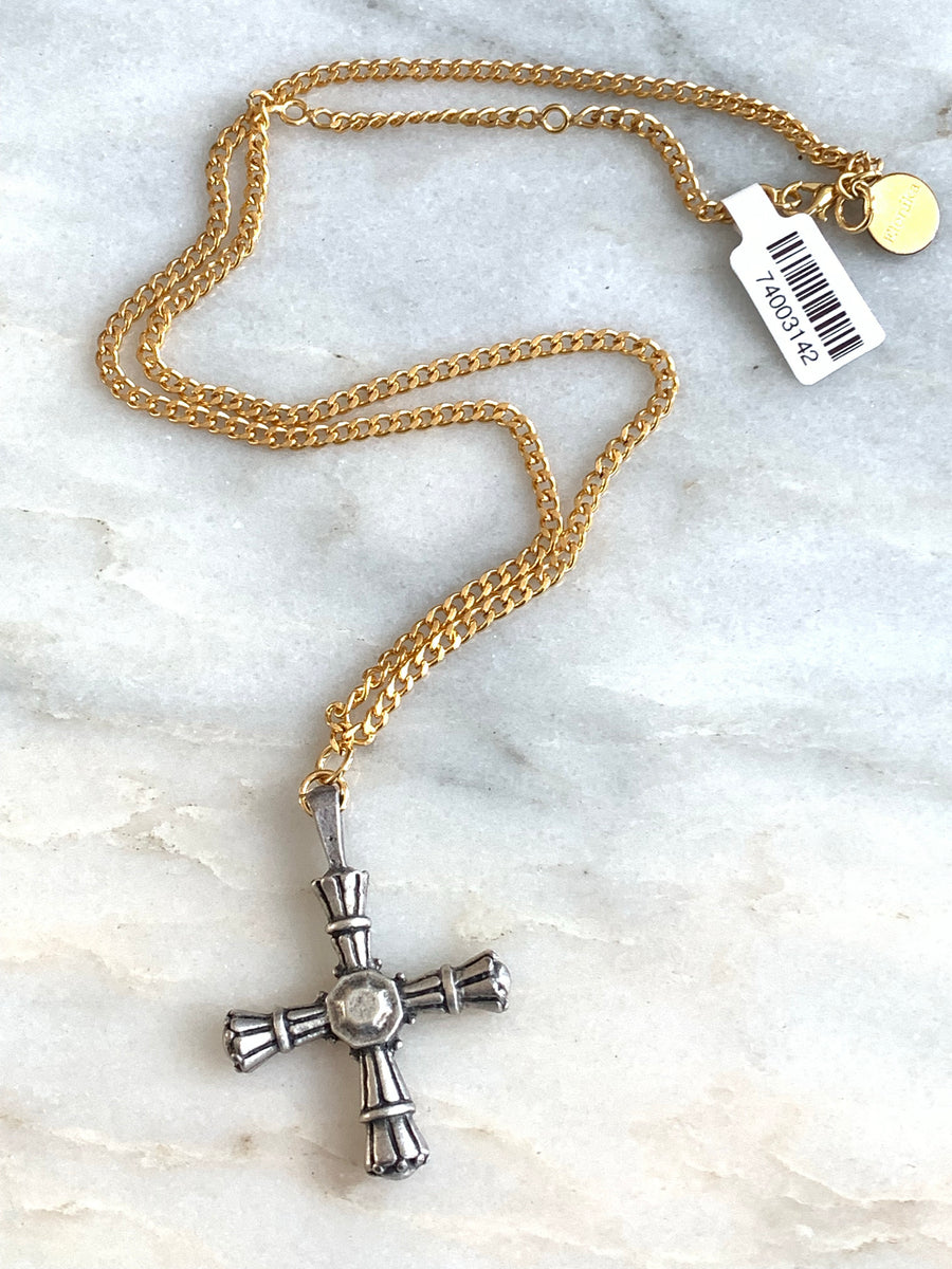 Byzantine Cross Necklace (small)