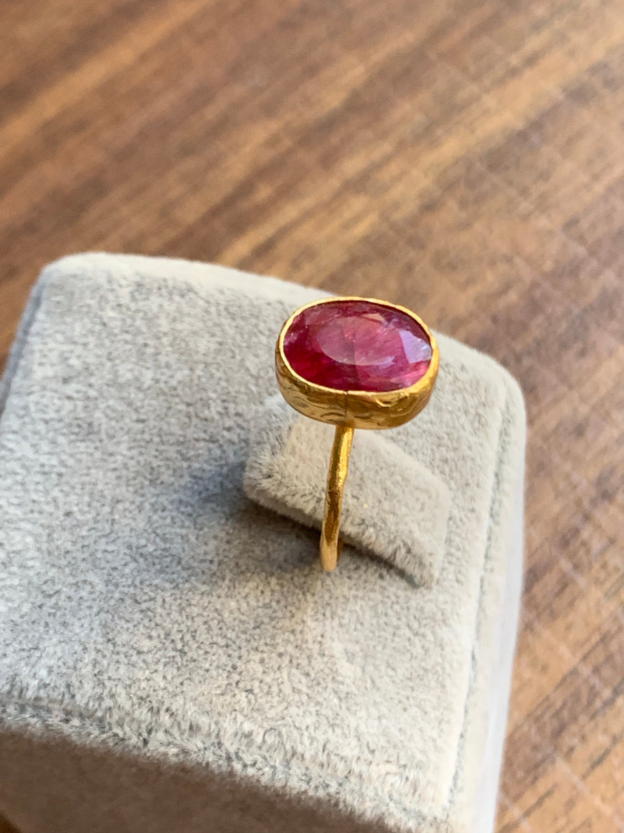 Small Ruby Ring