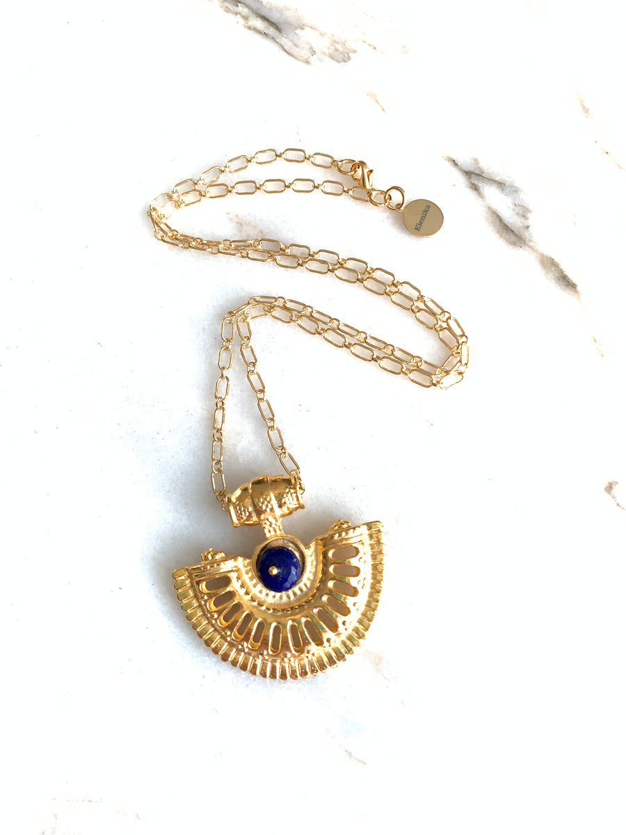 Byzantine Fan Necklace