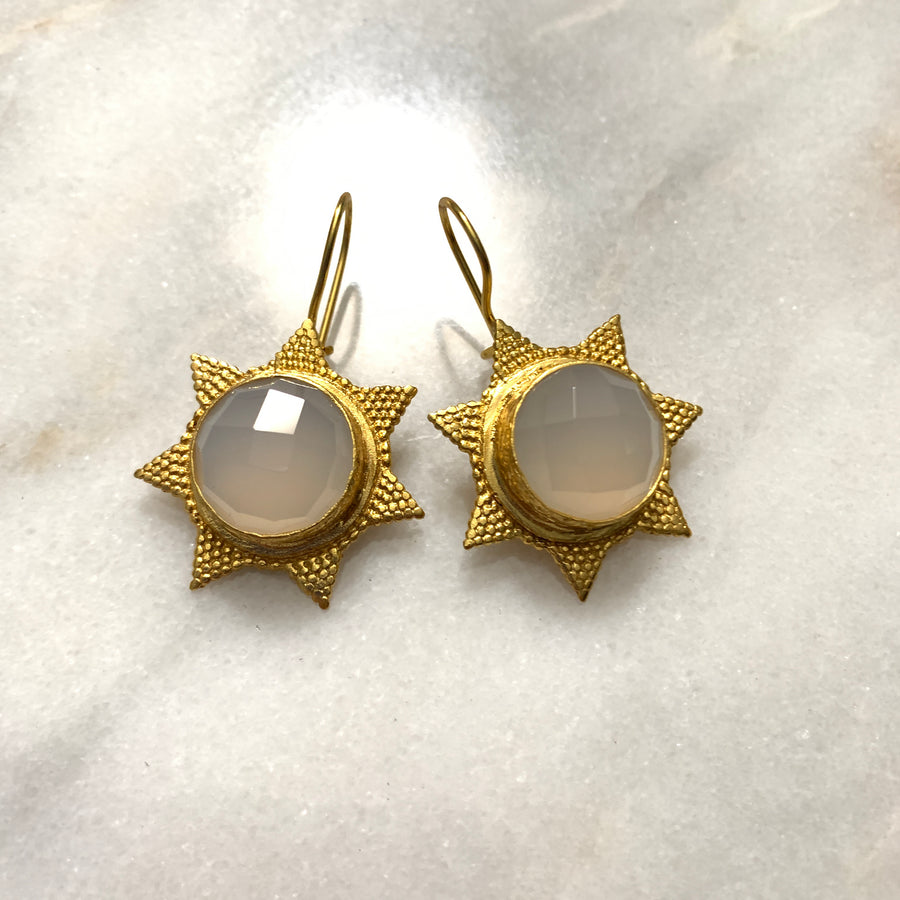 Asteri and Stone earrings