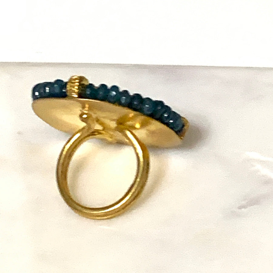 Antique Greek Coin Ring