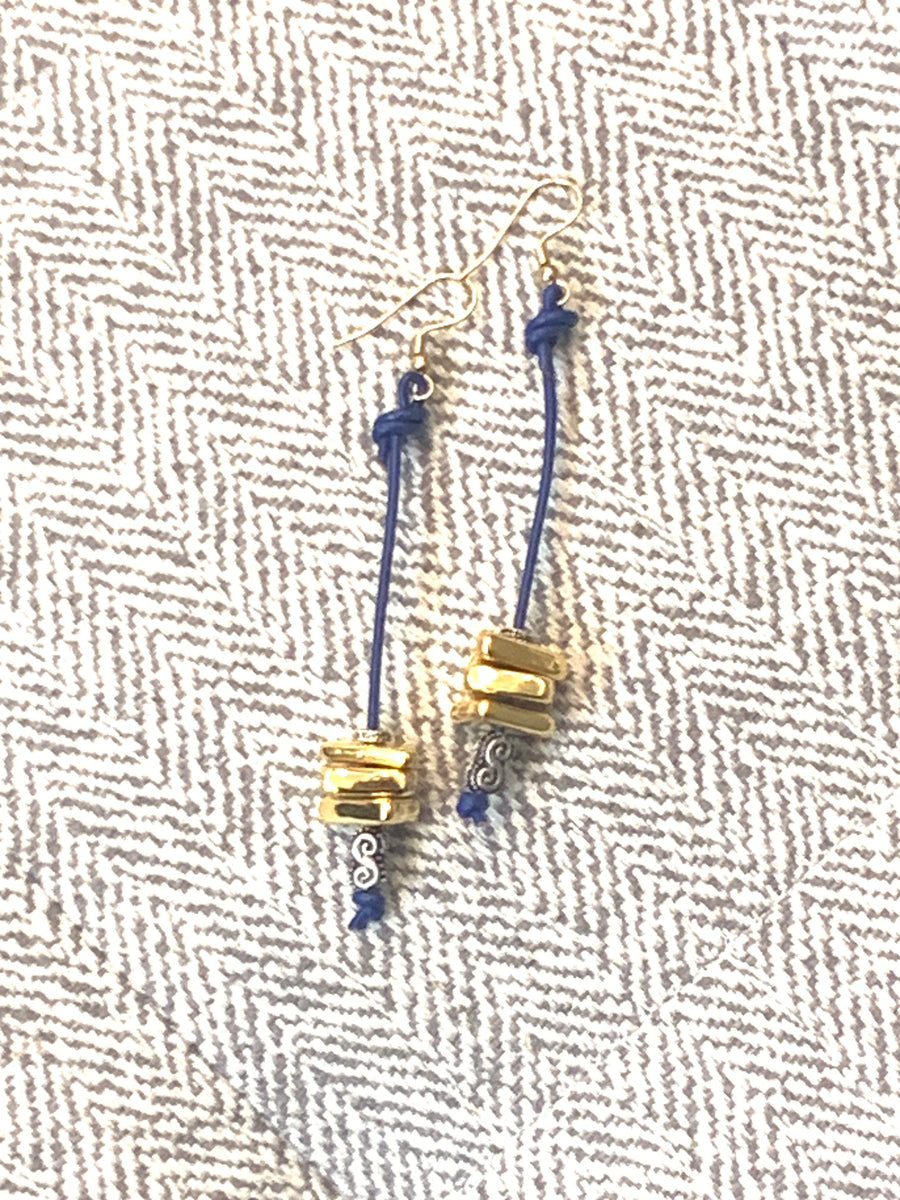 Golden beads Earrings