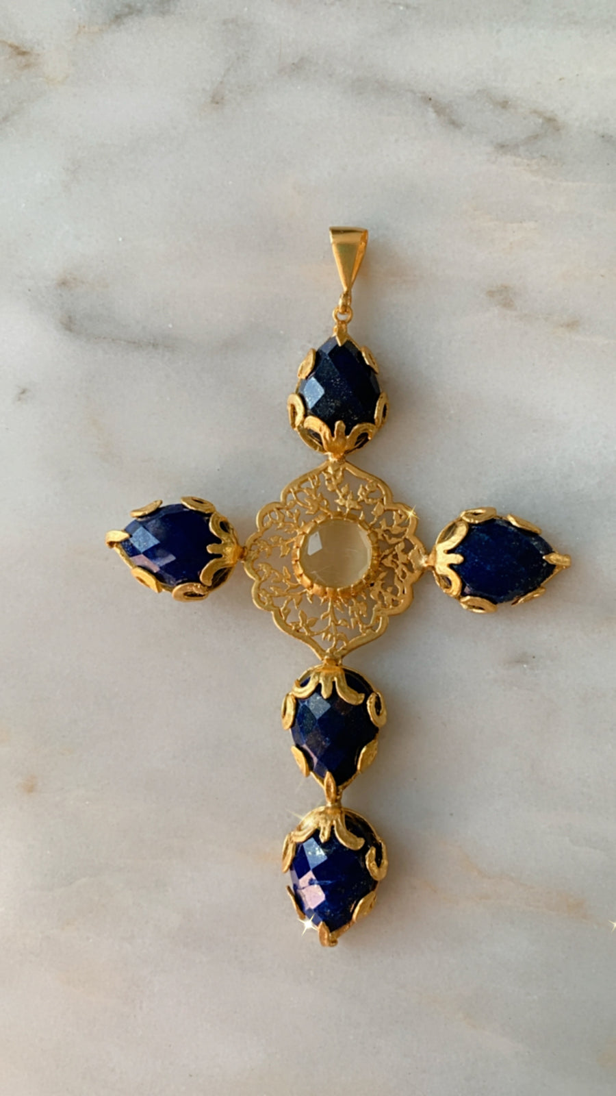 Prisna Byzantine Cross Necklace
