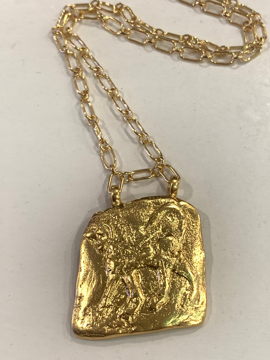 Midas Lion Necklace