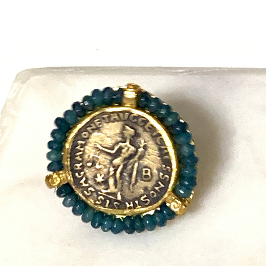 Antique Greek Coin Ring